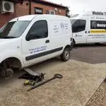 NHS Delivery Van Puncture Flat Tyre Callout by Mototyres 2 u